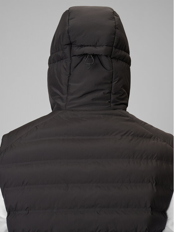 4F 4F Kamizelka MIDSHOP TEXTILE Czarny Regular Fit