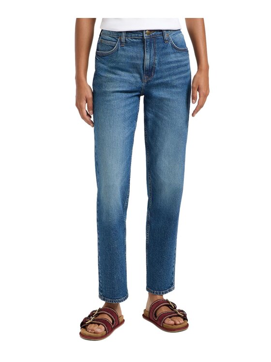 Lee Lee Jeansy 112365067 Niebieski Regular Fit