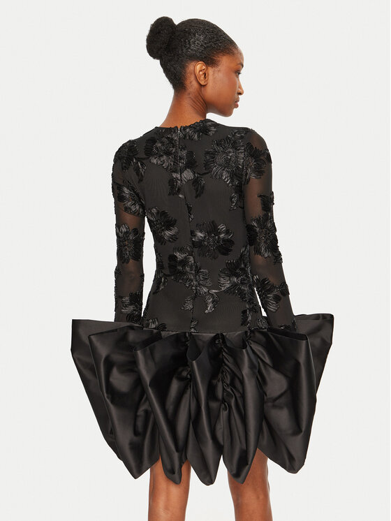ROTATE ROTATE Rochie cocktail 114036100 Negru Slim Fit