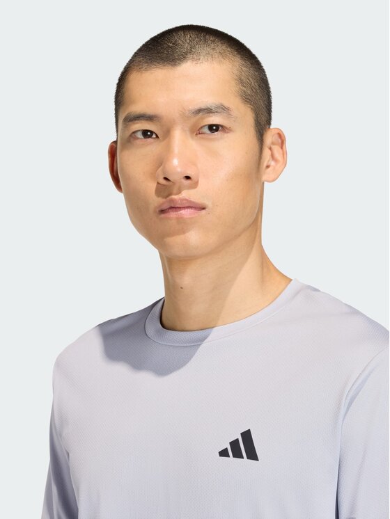 adidas adidas Koszulka techniczna 158824 Szary Regular Fit