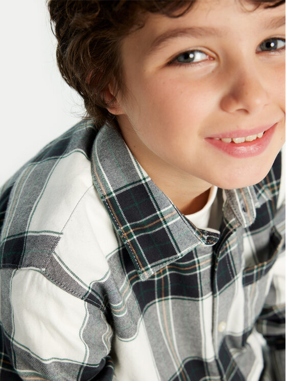 Mayoral Mayoral Marškiniai 7111 Pilka Regular Fit