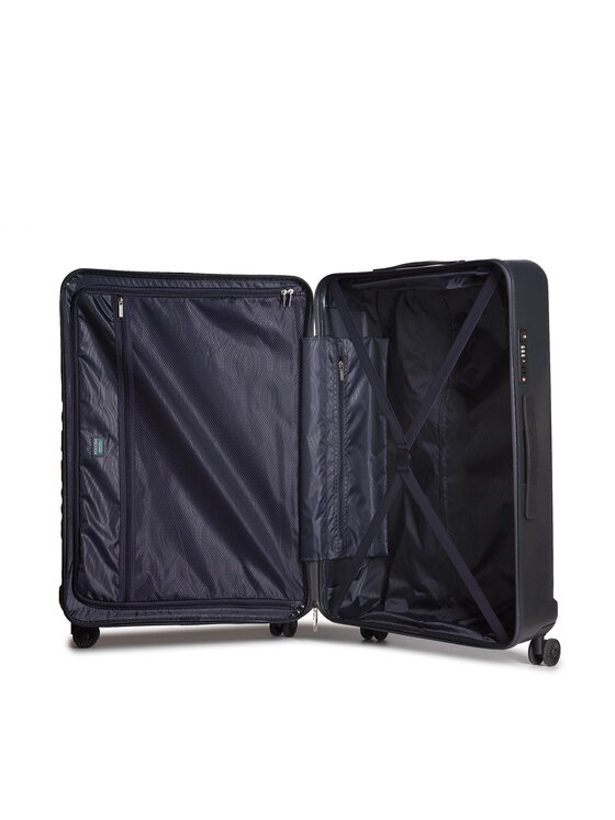 Puccini Puccini Großer Koffer Panama PC029A Schwarz