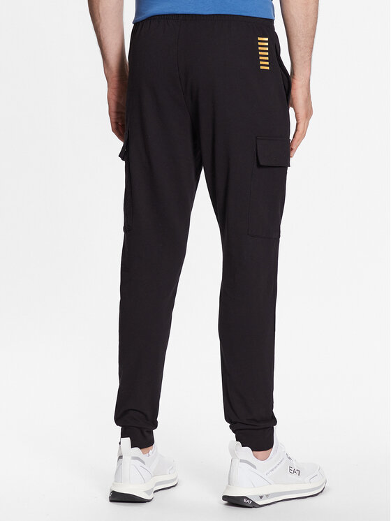 EA7 Emporio Armani EA7 Emporio Armani Долнище анцуг 8NPP59 PJ05Z 0208 Черен Regular Fit