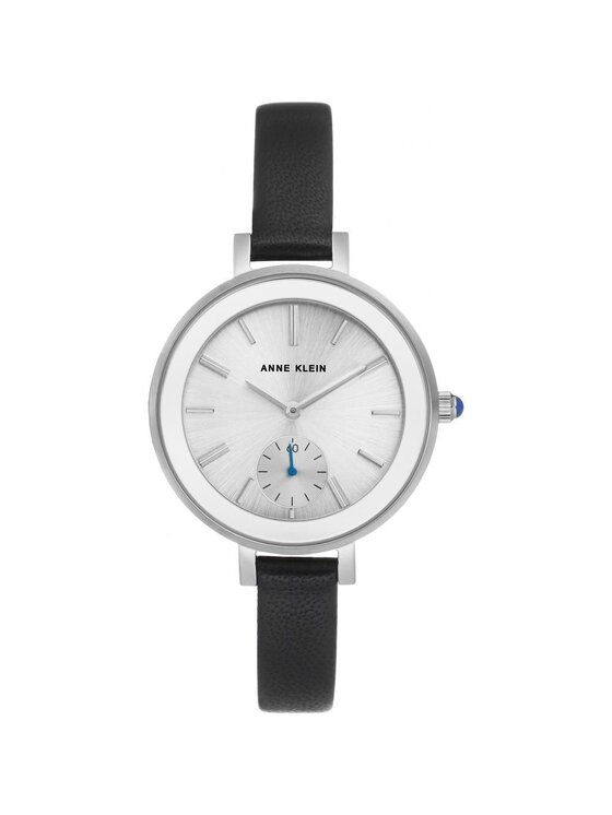 Anne Klein Anne Klein Zegarek AK/2993SVBK Srebrny