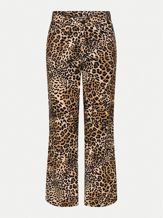 JDY JDY Medžiaginės kelnės Ray 15343448 Smėlio Wide Leg