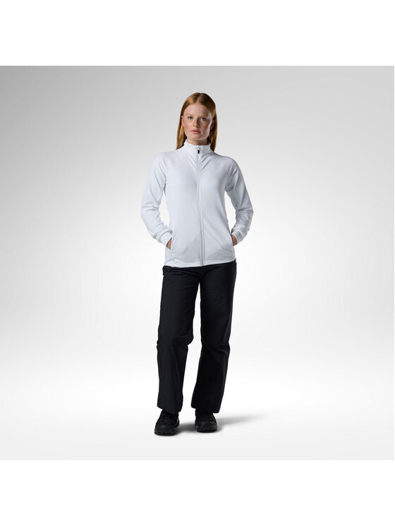 Rossignol Rossignol Bluza techniczna W Mid Layer Stretch Jkt Biały Slim Fit