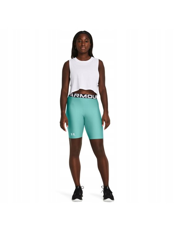 Under Armour Under Armour Szorty sportowe UA-1383627-482 Turkusowy Slim Fit