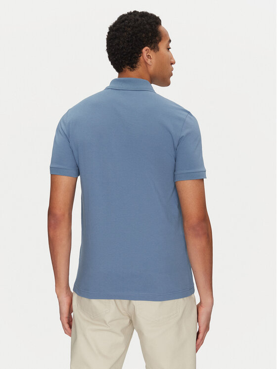 BOSS BOSS Polo majica Passenger 50507803 Modra Slim Fit