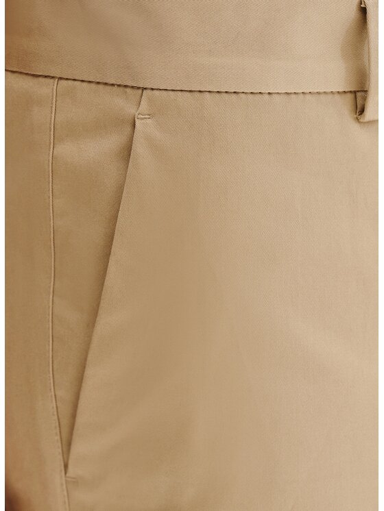 Pako Lorente Pako Lorente Szorty materiałowe P25SF-WS-006 Beżowy Regular Fit