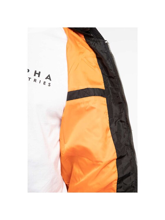 Alpha Industries Alpha Industries Kurtka przejściowa MA-1 TT Hood 196108-515 Czarny Classic Fit