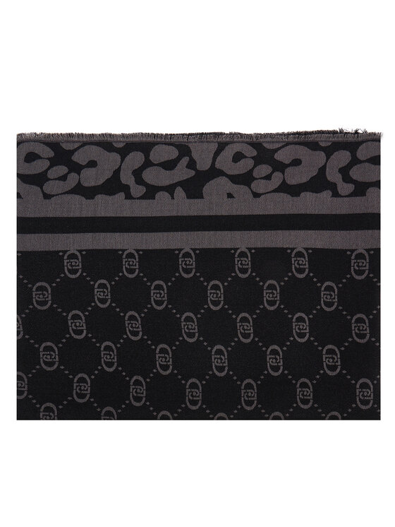 Liu Jo Liu Jo Κασκόλ Stola Jacquard Mon 2F5040 T0300 Μαύρο