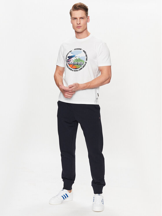 Napapijri Napapijri Sportinės kelnės Malis Sum NP0A4H8C Tamsiai mėlyna Regular Fit