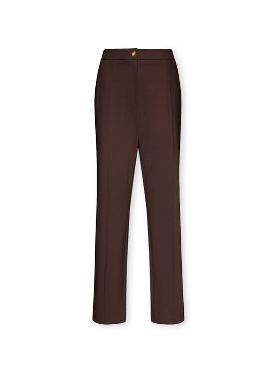 Elena Mirò Elena Mirò Pantaloni di tessuto P800P000575N058 Marrone Slim Fit