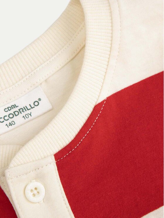 Coccodrillo Coccodrillo T-krekls ZC4143201ABJ Sarkans Regular Fit
