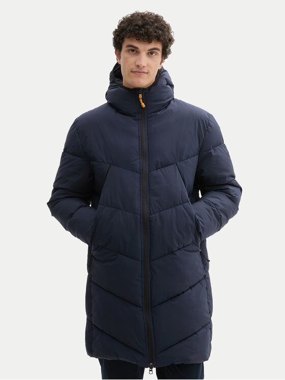 Tom Tailor Denim Tom Tailor Denim Télikabát 1041777 Sötétkék Regular Fit