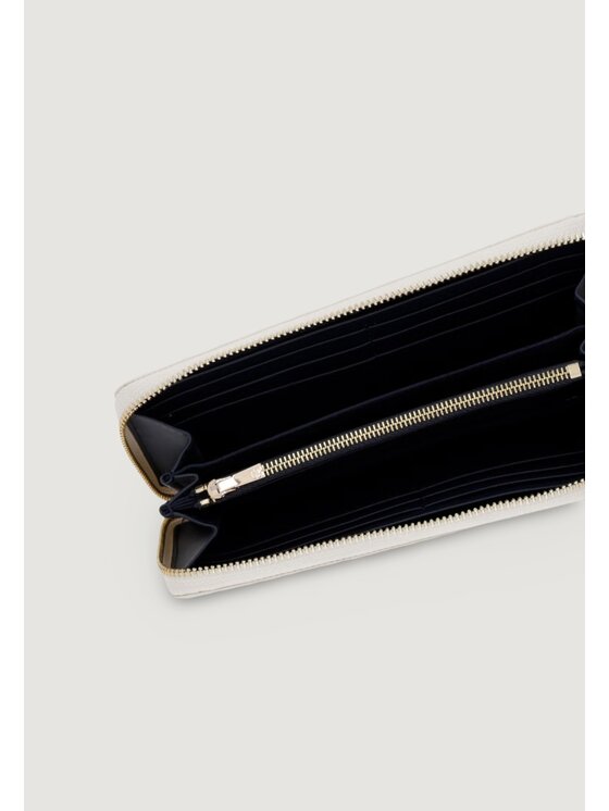 Tommy Hilfiger Tommy Hilfiger Portafoglio TH ICON LRG ZA MONO Bianco