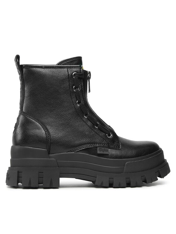 Buffalo Buffalo Čizme Aspha Zip 1622070 Crna