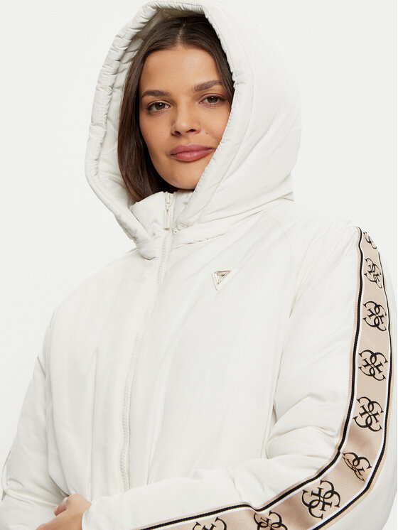 Guess Guess Prijelazna jakna V4BL07 WGMX2 Écru Regular Fit