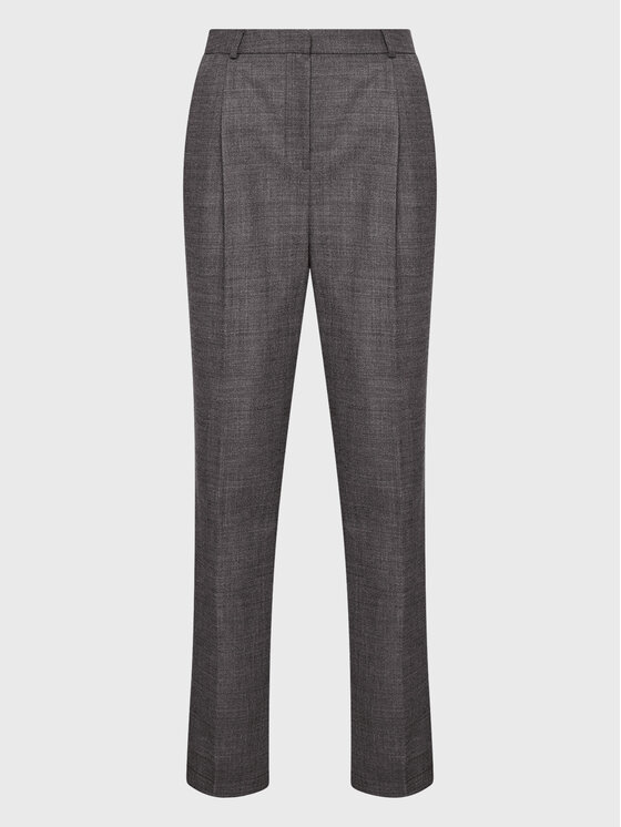 Herskind Herskind Spodnie materiałowe Brandy 4573879 Szary Relaxed Fit