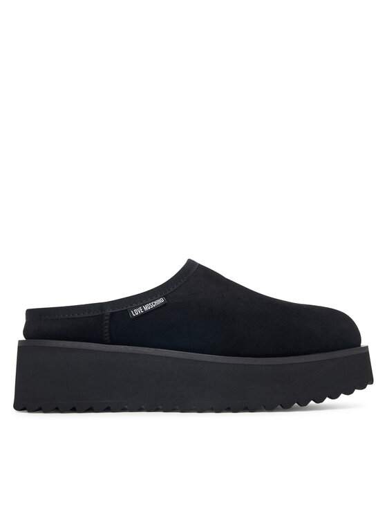 LOVE MOSCHINO LOVE MOSCHINO Klapki JA10046L1PJAW000 Czarny