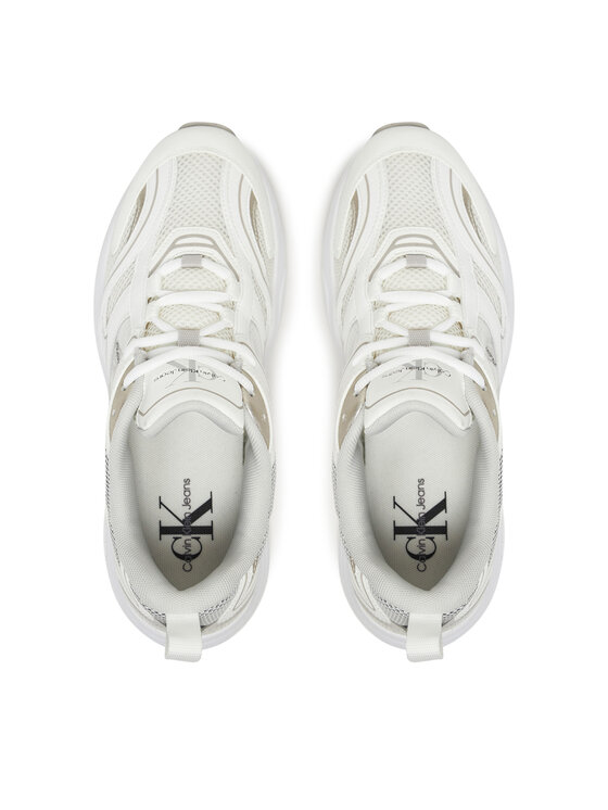 Calvin Klein Jeans Calvin Klein Jeans Sneakers Retro Tennis Mesh Ml YW0YW01807 Bianco