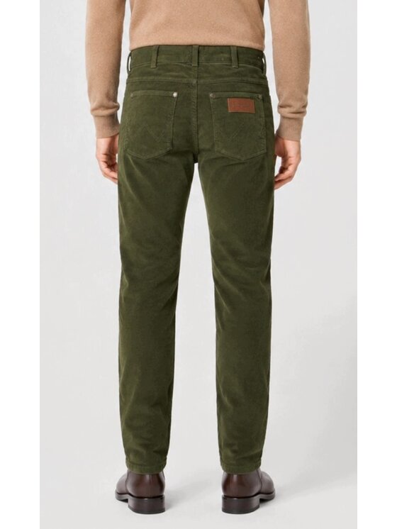 Wrangler Wrangler Pantaloni di tessuto Greensboro Verde Regular Fit