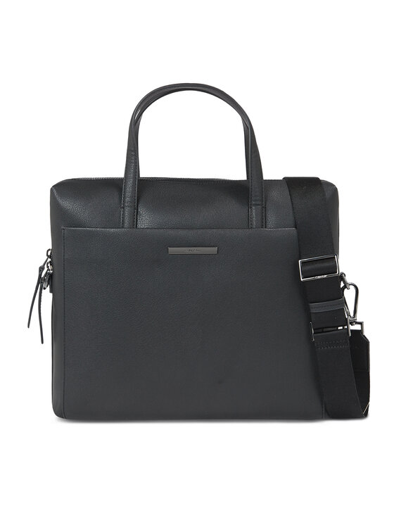 Calvin Klein Torba Za Prenosnik Modern Bar Laptop Bag K50K510810 Črna