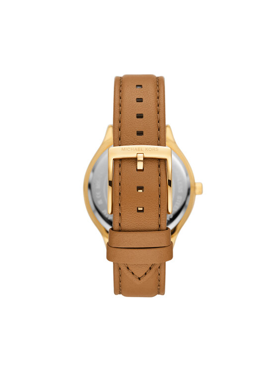 Michael Kors Michael Kors Karóra Slim Runway MK7543 Barna