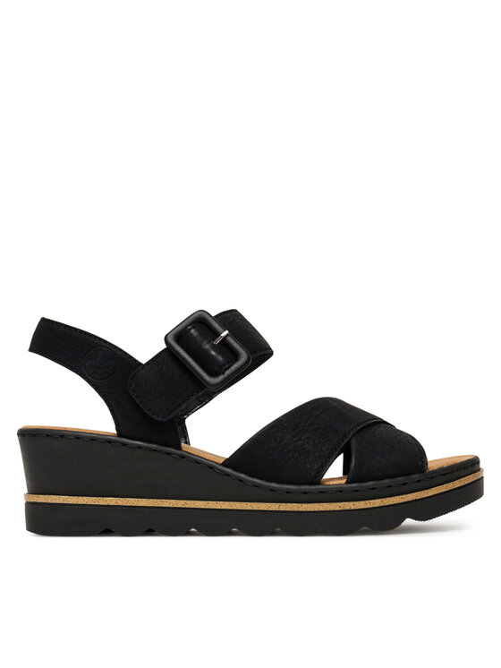 Sandale Rieker 67463-00 Negru