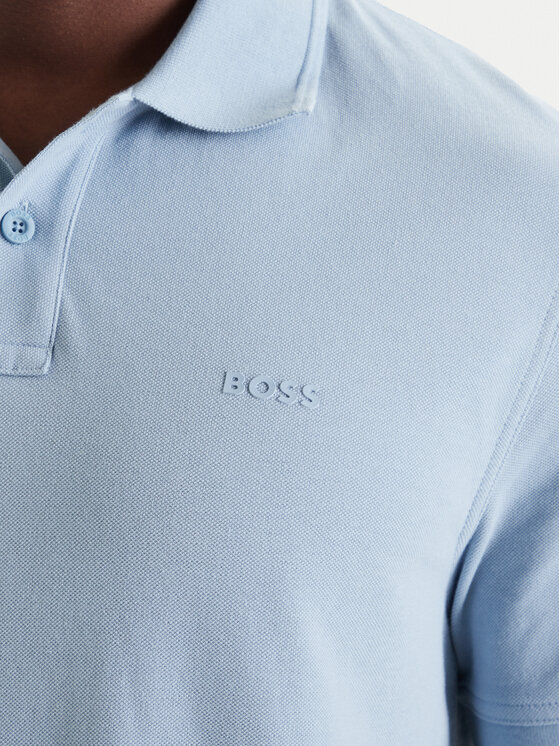 BOSS BOSS Polokošeľa Prime 50507813 Modrá Regular Fit