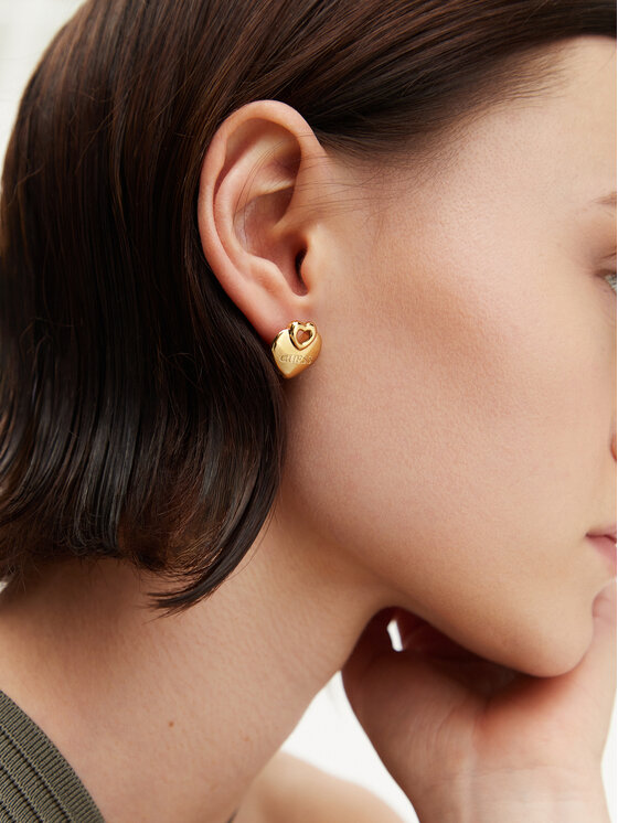 Guess Guess Kõrvarõngad JUBE05 218JW Kuldne