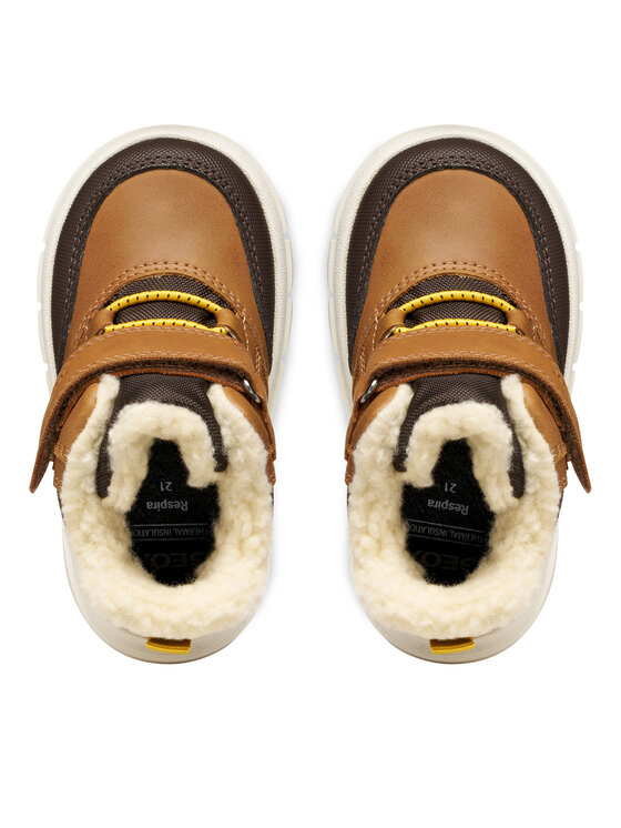 Geox Geox Čižmy B Willaboom B Ab B365BC 0ME22 C6654 M Hnedá