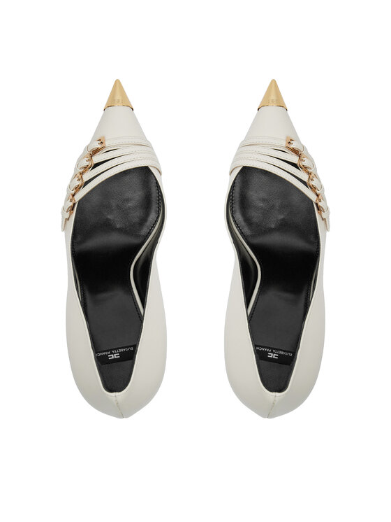 Elisabetta Franchi Elisabetta Franchi High Heels SA-21L-46E2-V640 Écru