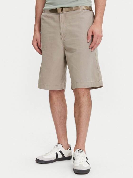 Jack & Jones Jack & Jones Шорти з тканини Towen 12273685 Бежевий Baggy Fit