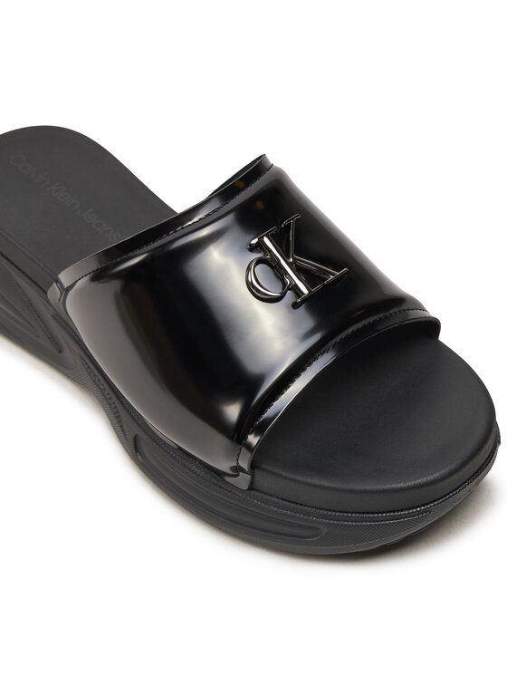 Calvin Klein Jeans Calvin Klein Jeans Nazouváky Chunky Comf Slide Mtr YW0YW01506 Černá