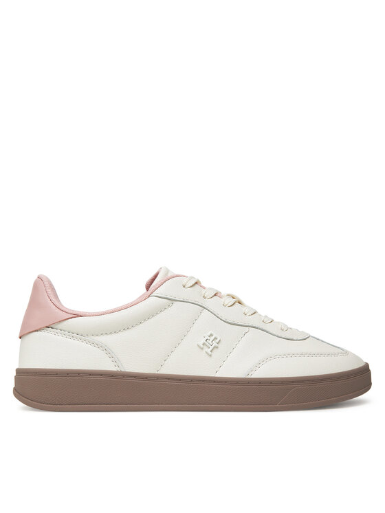 Tommy Hilfiger Sneakersy Th Premium Heritage Sneaker FW0FW08755 Écru
