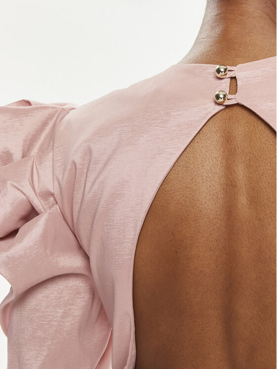 Babylon Babylon Kokteilinė suknelė S00868 Rožinė Regular Fit