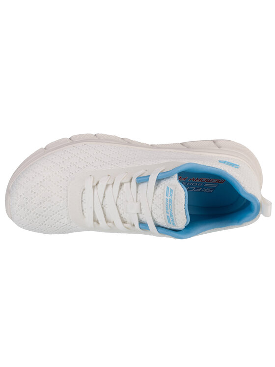 Skechers Skechers Sneakersy Skechers Bobs Sport B Flex - Quick Pivot Biały
