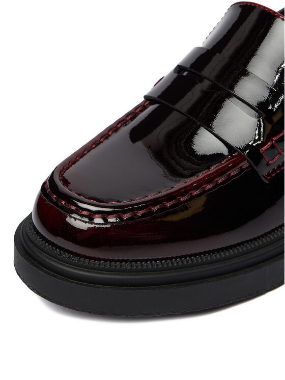 JENNY JENNY Loafersy CEO-Y82537-1 Bordowy