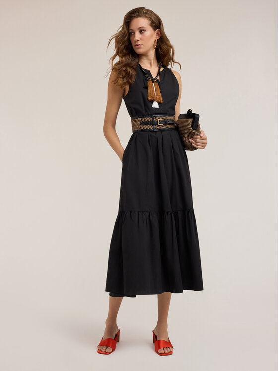 Motivi Motivi Vestito elegante 7269W001446N033 Nero A-Line Fit