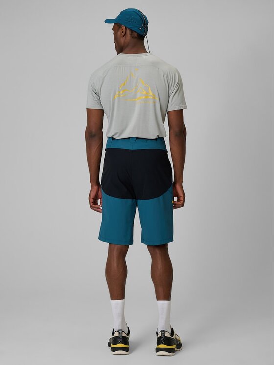 4F 4F Športové kraťasy 4FRSS26TFSHM1680-30S Tmavomodrá Regular Fit