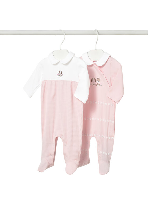 Mayoral Mayoral Set de salopete pentru bebeluși﻿ 1703 Roz Regular Fit