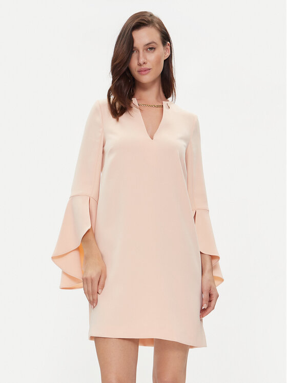 TWINSET TWINSET Koktélruha 241TP2292 Rózsaszín Straight Fit