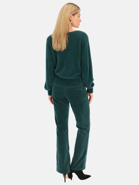 Red Button Red Button Sweter Bodi Zielony Regular Fit