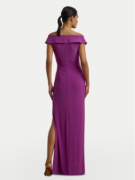 LAUREN RALPH LAUREN LAUREN RALPH LAUREN Večernja haljina 253863940025 Ljubičasta Slim Fit