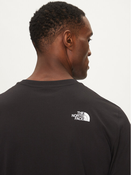 The North Face The North Face T-Shirt Fine NF0A8A6M Μαύρο Regular Fit