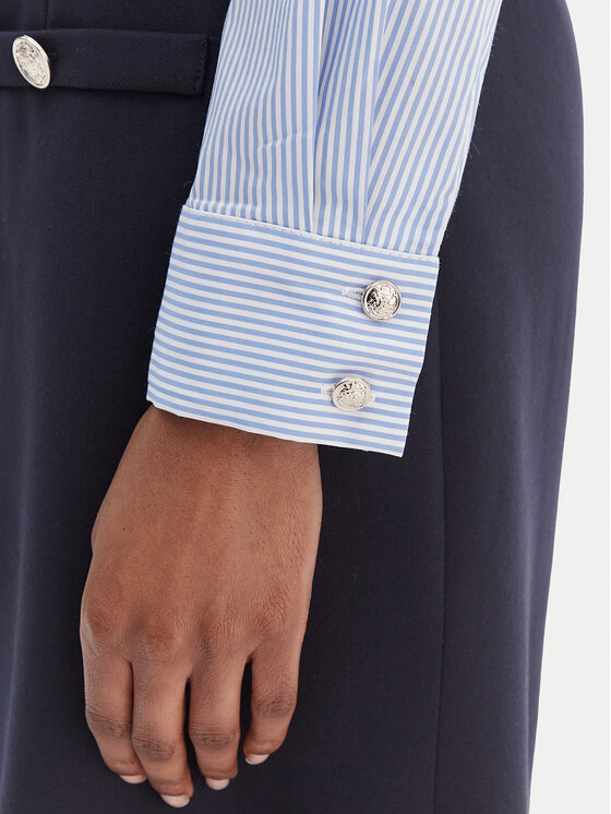 Morgan Morgan Sukienka koszulowa 261-RIVOL Granatowy Slim Fit