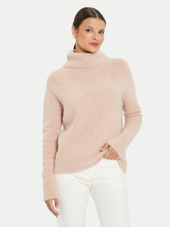 Kontatto Kontatto Rollkragenpullover 3M0233 Beige Regular Fit