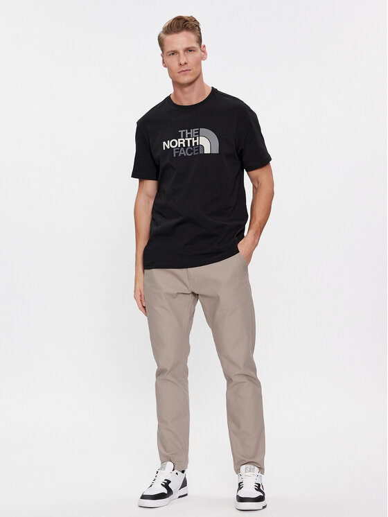 The North Face The North Face Marškinėliai Easy NF0A2TX3 Juoda Regular Fit