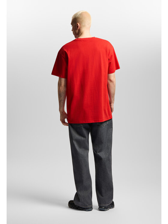 PROSTO. PROSTO. T-Shirt Ever KL261MTEE1141 Czerwony Regular Fit